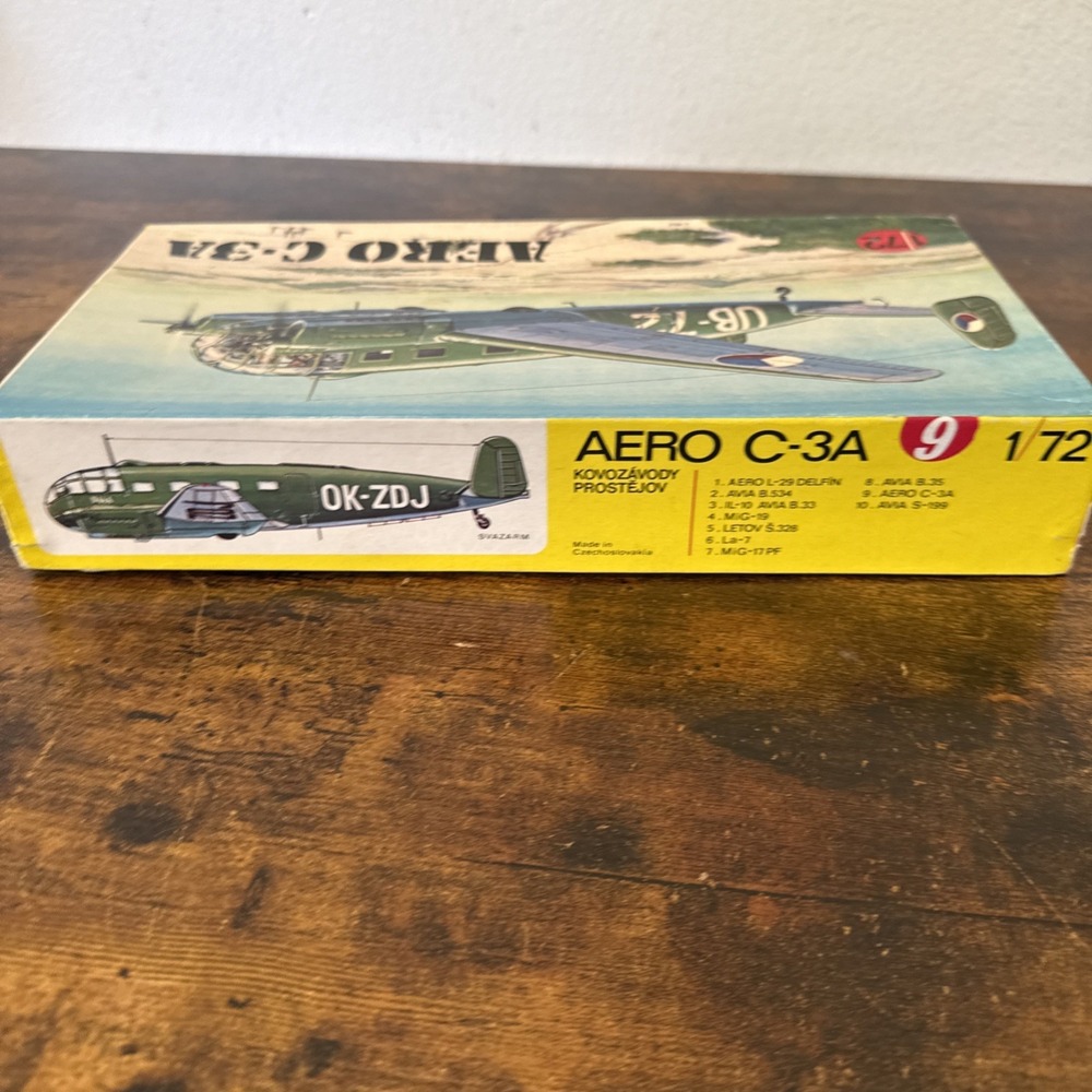 KP Plastikovy 1/72 Aero C-3A Model Kit Vintage Airplane NEW KP010 - Picture 4 of 7